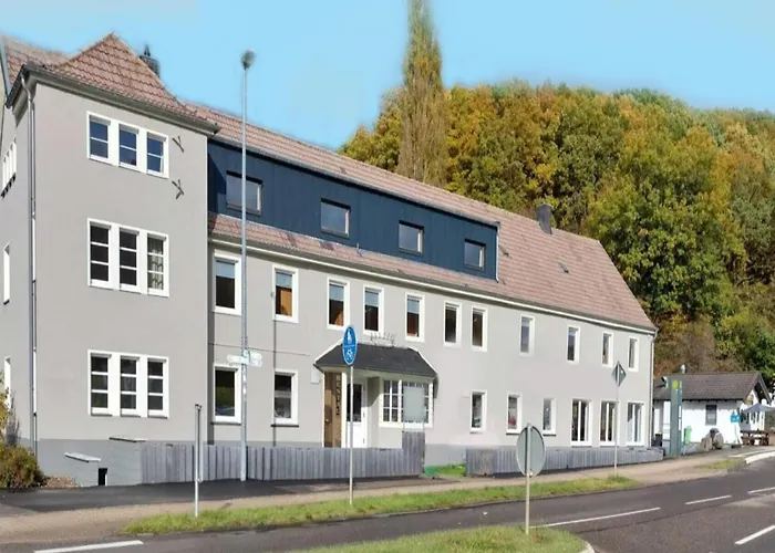 度假居 Grosse Gruppenunterkunft Im Nationalpark Eifel Mit Bar Und Terrasse 施莱登
